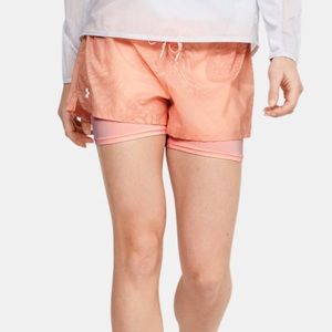 NWT UA Speedpocket Weightless 2-in-1 Shorts